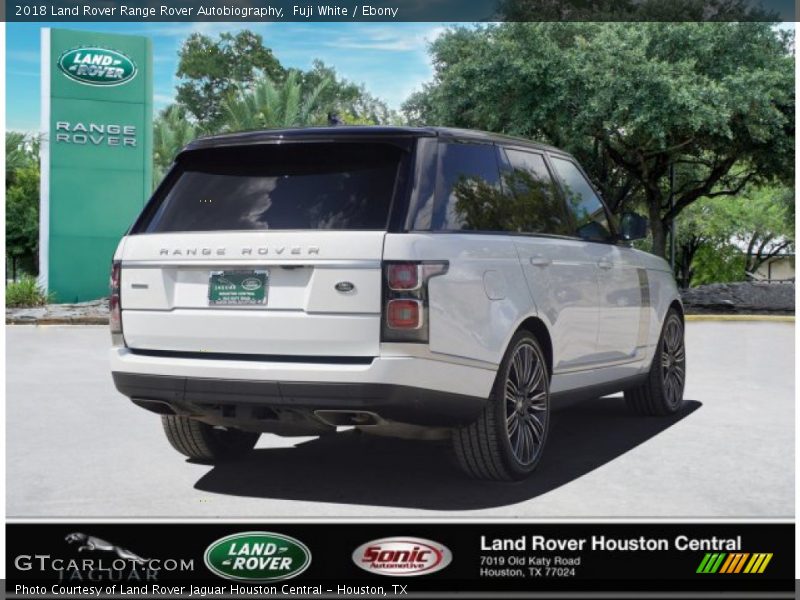 Fuji White / Ebony 2018 Land Rover Range Rover Autobiography