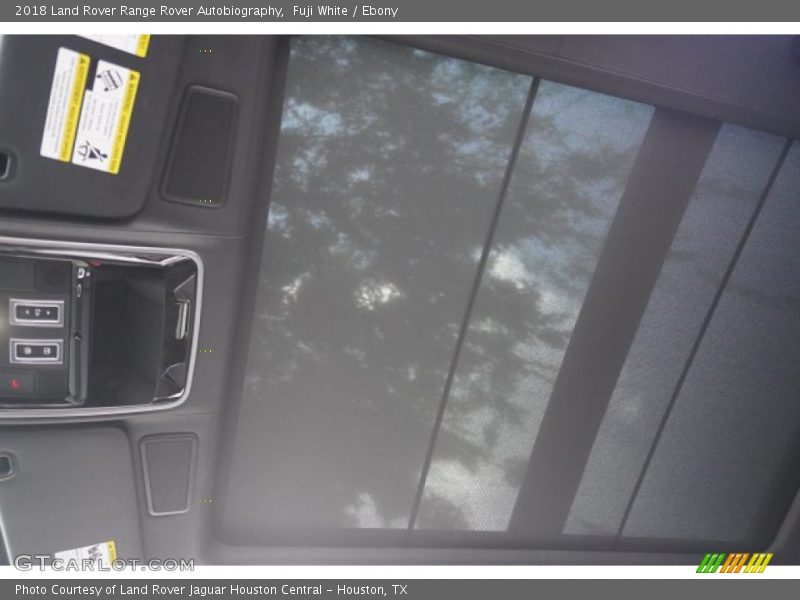 Fuji White / Ebony 2018 Land Rover Range Rover Autobiography