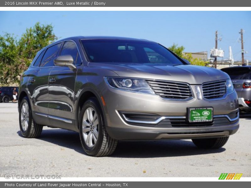 Luxe Metallic / Ebony 2016 Lincoln MKX Premier AWD