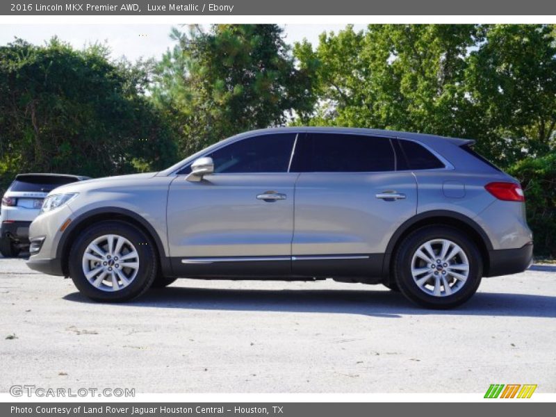 Luxe Metallic / Ebony 2016 Lincoln MKX Premier AWD