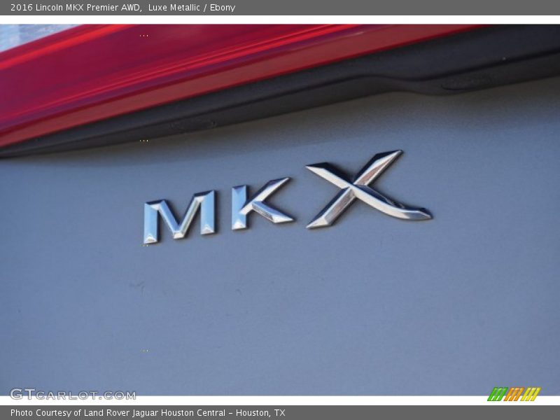  2016 MKX Premier AWD Logo