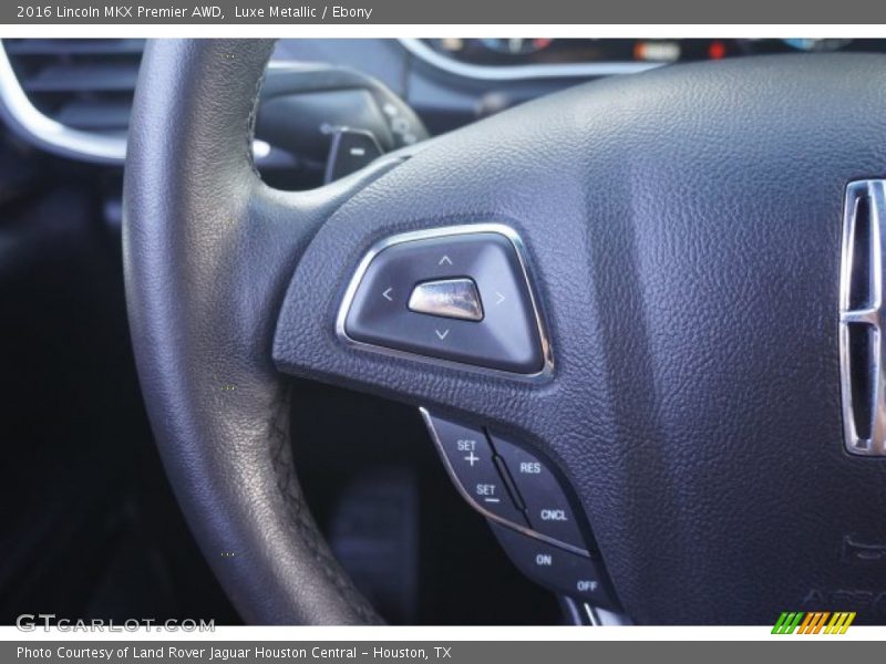 2016 MKX Premier AWD Steering Wheel