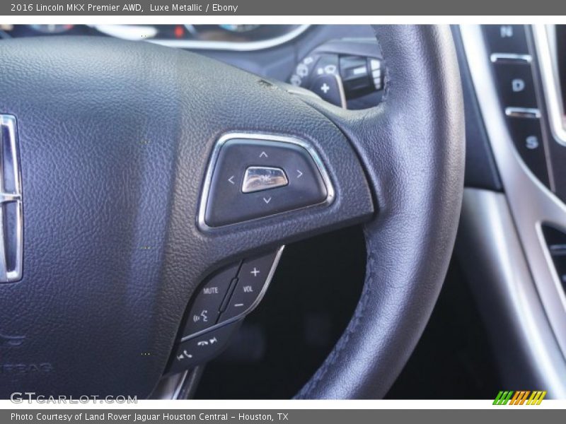  2016 MKX Premier AWD Steering Wheel