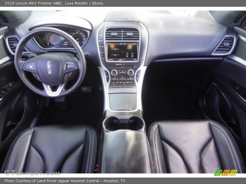 Ebony Interior - 2016 MKX Premier AWD 