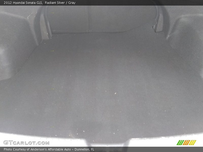 Radiant Silver / Gray 2012 Hyundai Sonata GLS