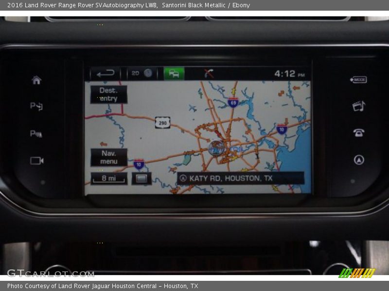 Santorini Black Metallic / Ebony 2016 Land Rover Range Rover SVAutobiography LWB