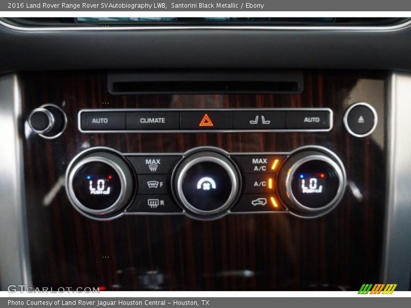 Santorini Black Metallic / Ebony 2016 Land Rover Range Rover SVAutobiography LWB