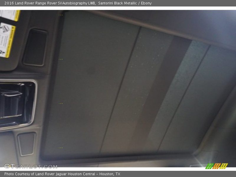 Santorini Black Metallic / Ebony 2016 Land Rover Range Rover SVAutobiography LWB