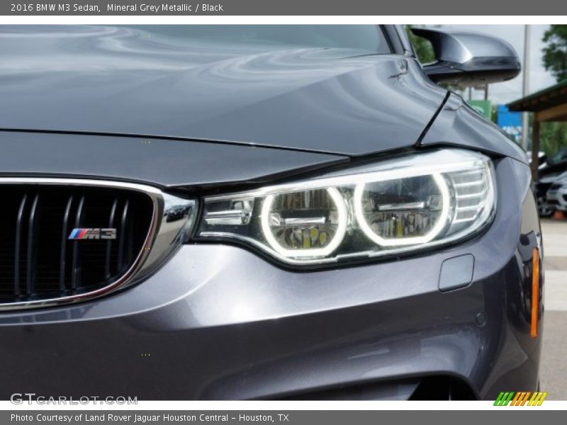 Mineral Grey Metallic / Black 2016 BMW M3 Sedan