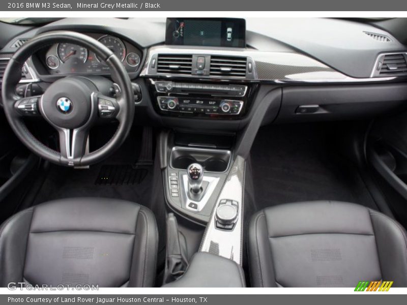 Mineral Grey Metallic / Black 2016 BMW M3 Sedan