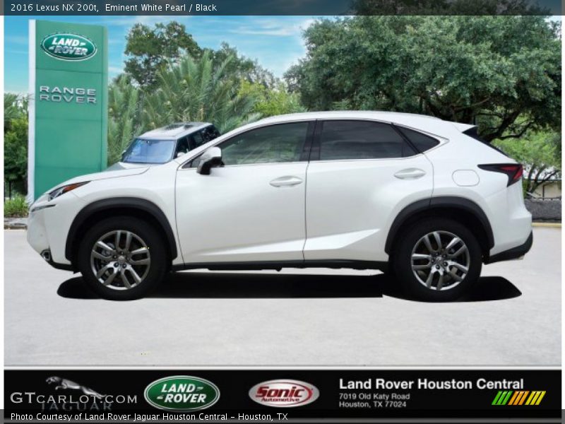Eminent White Pearl / Black 2016 Lexus NX 200t