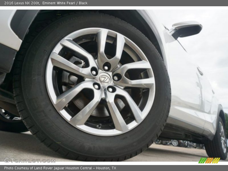 Eminent White Pearl / Black 2016 Lexus NX 200t