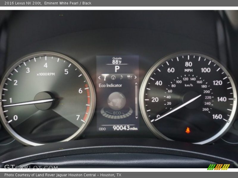  2016 NX 200t 200t Gauges