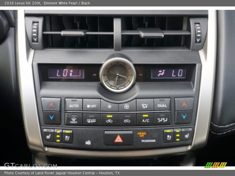 Eminent White Pearl / Black 2016 Lexus NX 200t