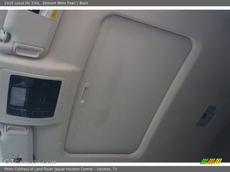 Eminent White Pearl / Black 2016 Lexus NX 200t