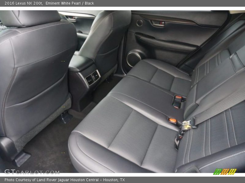 Rear Seat of 2016 NX 200t