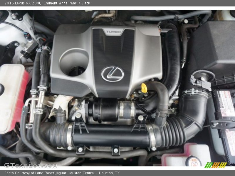  2016 NX 200t Engine - 2.0 Liter Turbocharged DOHC 16-Valve VVT-iW 4 Cylinder