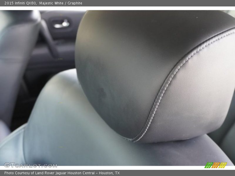 Majestic White / Graphite 2015 Infiniti QX80