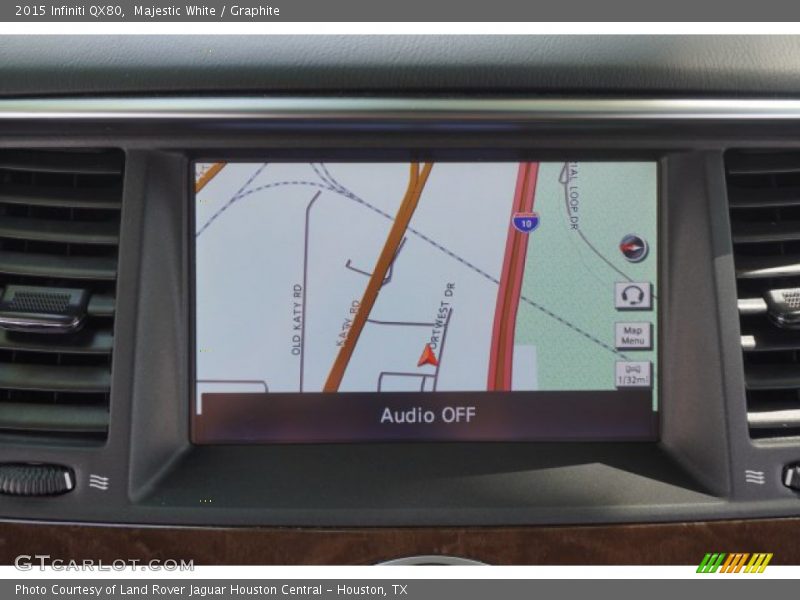 Majestic White / Graphite 2015 Infiniti QX80