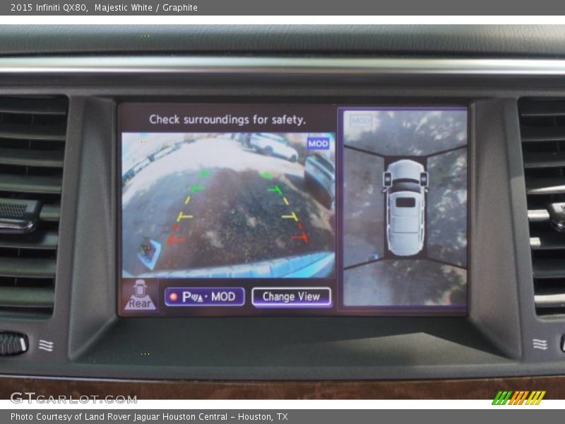 Majestic White / Graphite 2015 Infiniti QX80