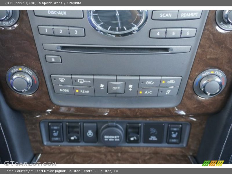 Majestic White / Graphite 2015 Infiniti QX80