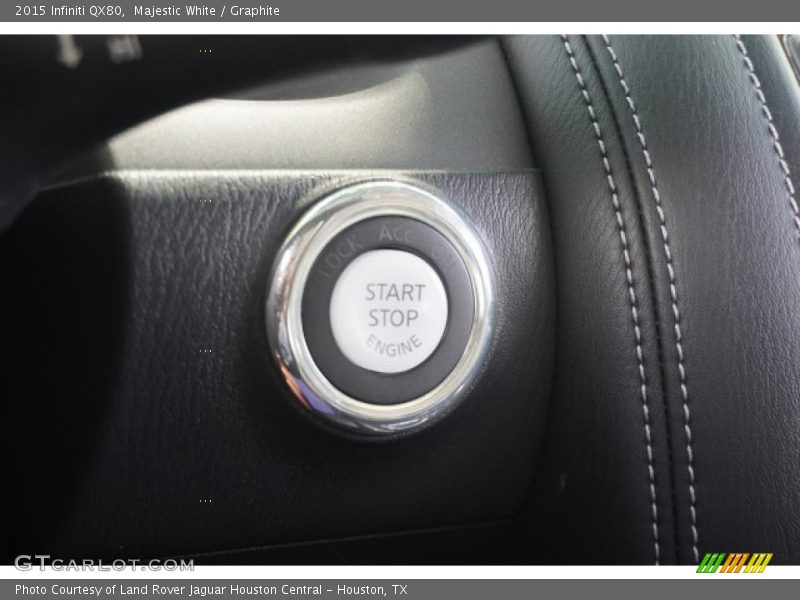 Majestic White / Graphite 2015 Infiniti QX80