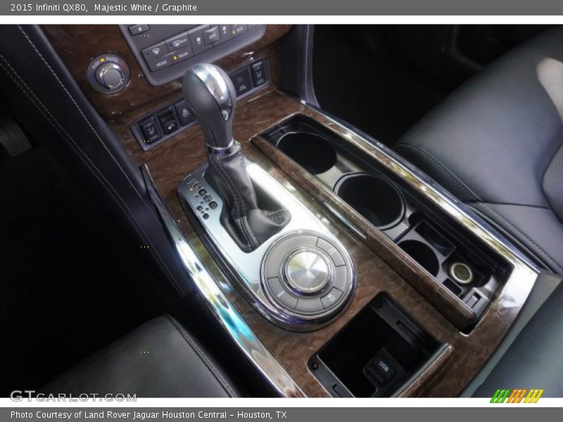 Majestic White / Graphite 2015 Infiniti QX80