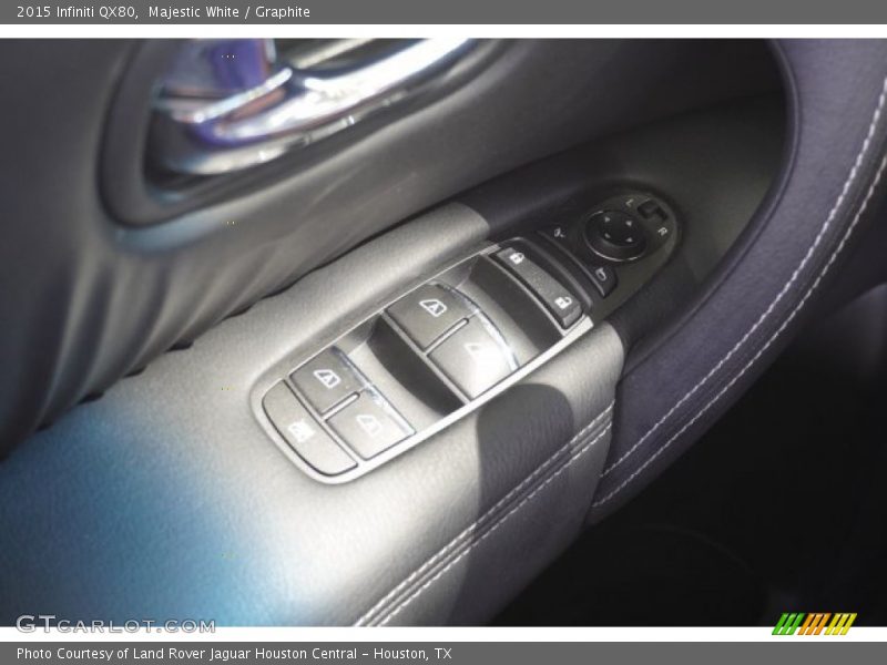 Majestic White / Graphite 2015 Infiniti QX80