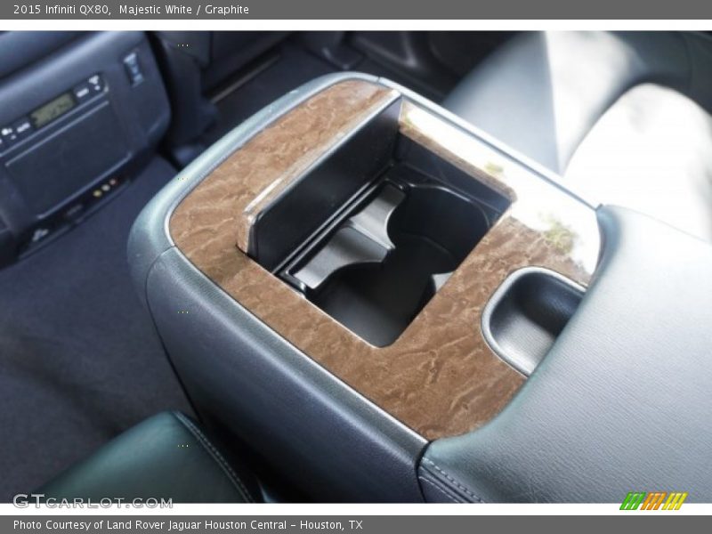 Majestic White / Graphite 2015 Infiniti QX80