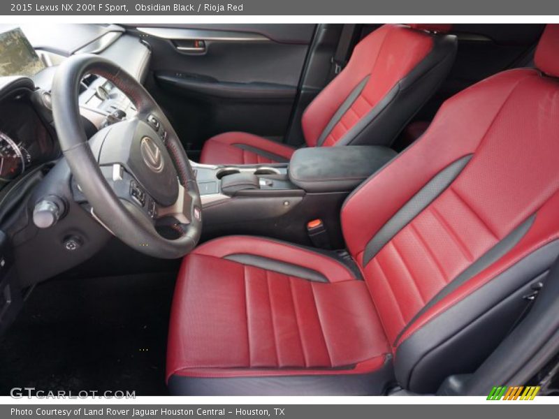  2015 NX 200t F Sport Rioja Red Interior