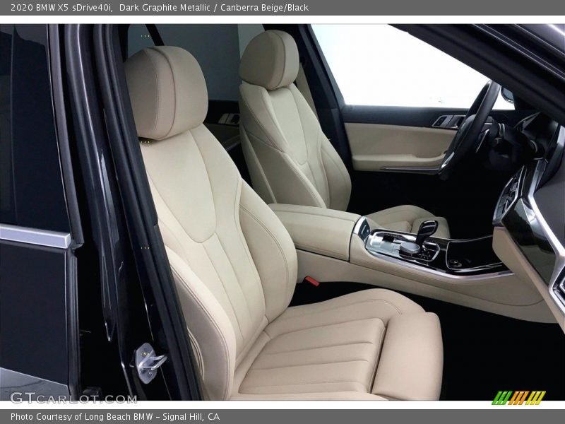 Dark Graphite Metallic / Canberra Beige/Black 2020 BMW X5 sDrive40i