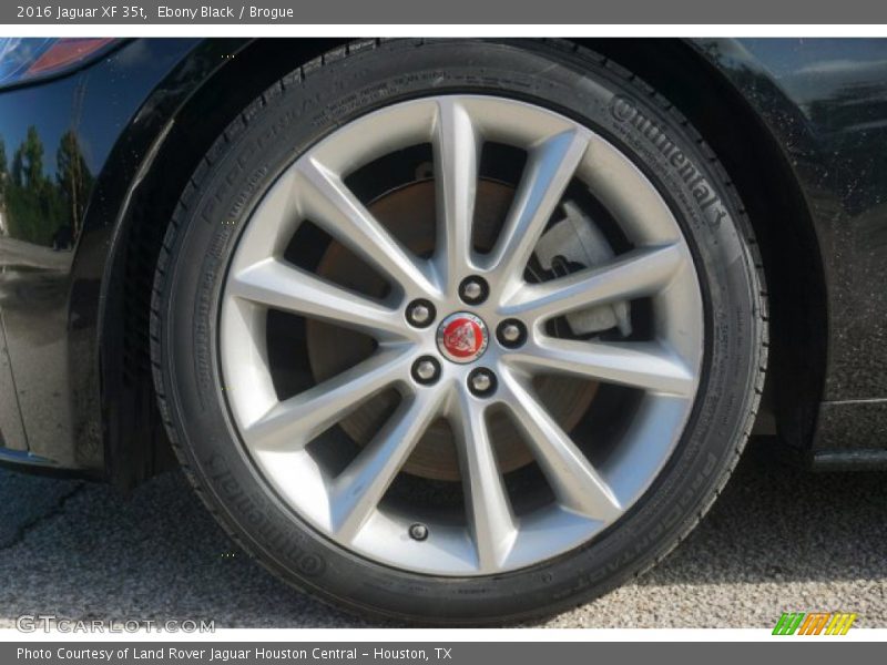 Ebony Black / Brogue 2016 Jaguar XF 35t