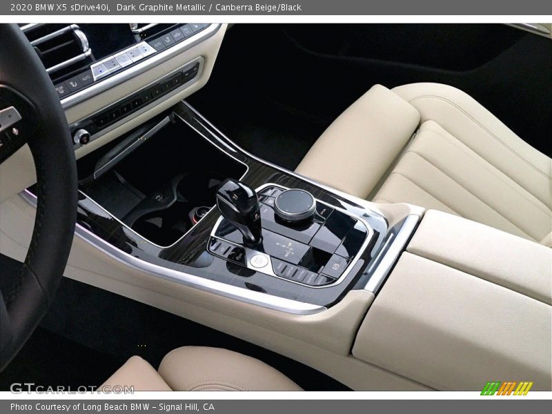 Dark Graphite Metallic / Canberra Beige/Black 2020 BMW X5 sDrive40i