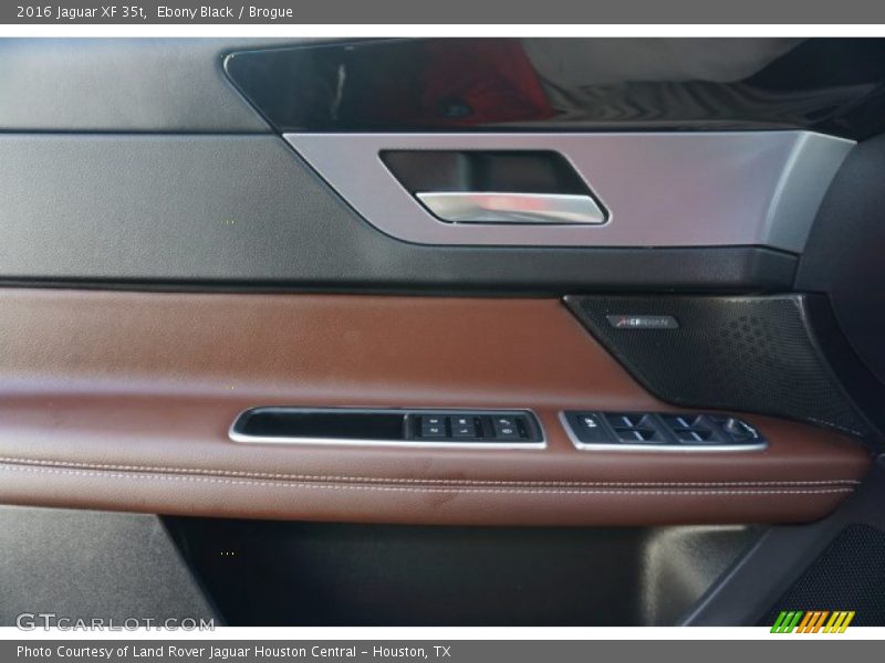 Ebony Black / Brogue 2016 Jaguar XF 35t