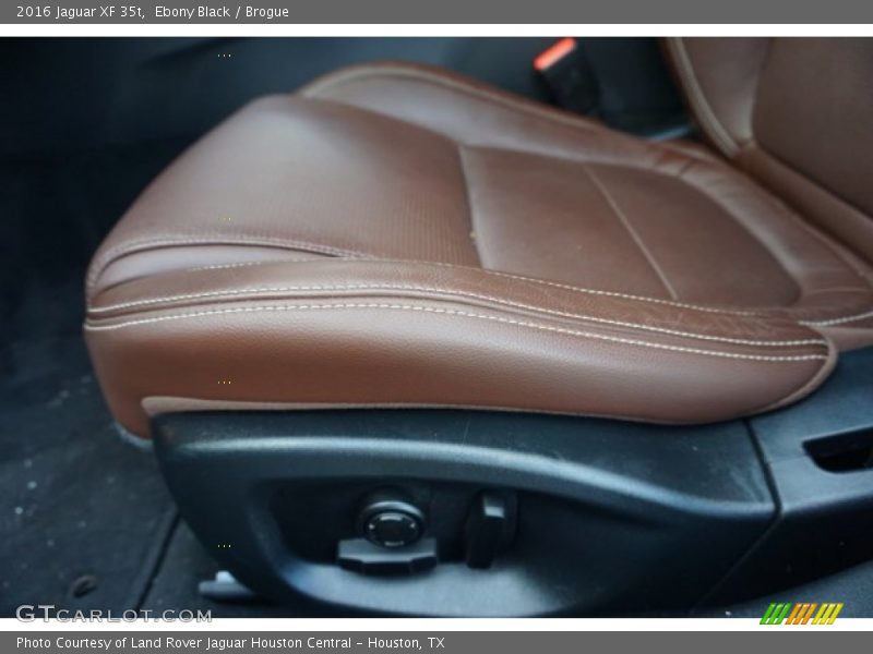 Ebony Black / Brogue 2016 Jaguar XF 35t