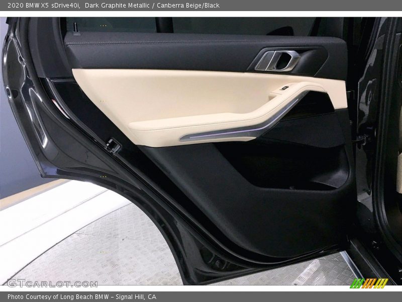 Dark Graphite Metallic / Canberra Beige/Black 2020 BMW X5 sDrive40i