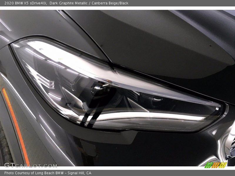 Dark Graphite Metallic / Canberra Beige/Black 2020 BMW X5 sDrive40i
