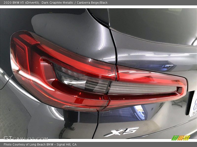 Dark Graphite Metallic / Canberra Beige/Black 2020 BMW X5 sDrive40i