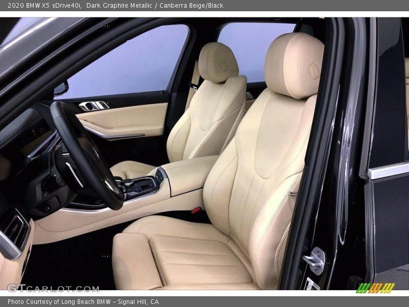 Dark Graphite Metallic / Canberra Beige/Black 2020 BMW X5 sDrive40i