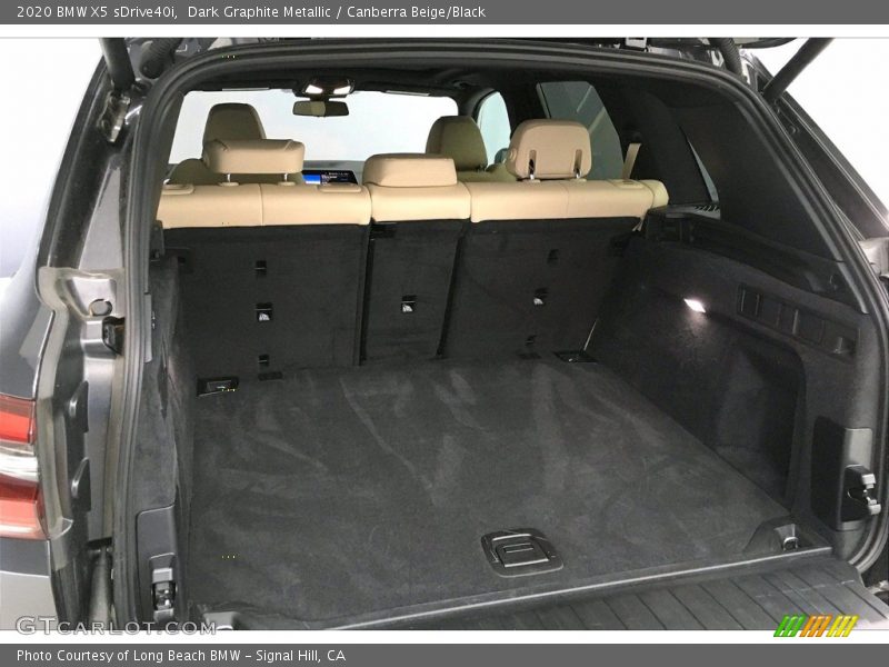 Dark Graphite Metallic / Canberra Beige/Black 2020 BMW X5 sDrive40i