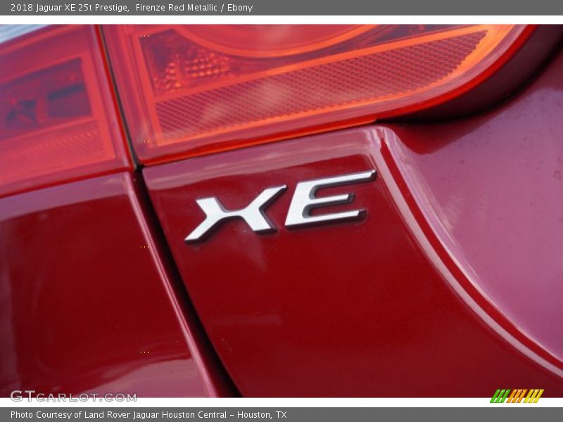 Firenze Red Metallic / Ebony 2018 Jaguar XE 25t Prestige