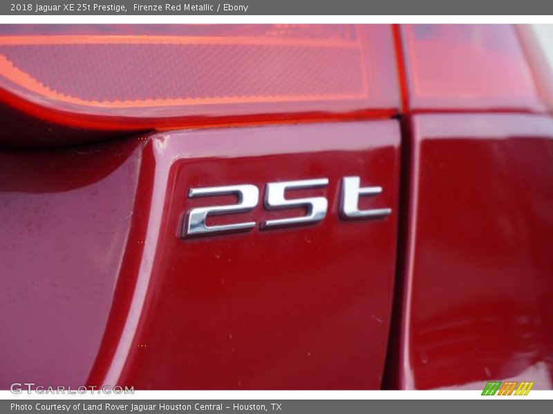 Firenze Red Metallic / Ebony 2018 Jaguar XE 25t Prestige