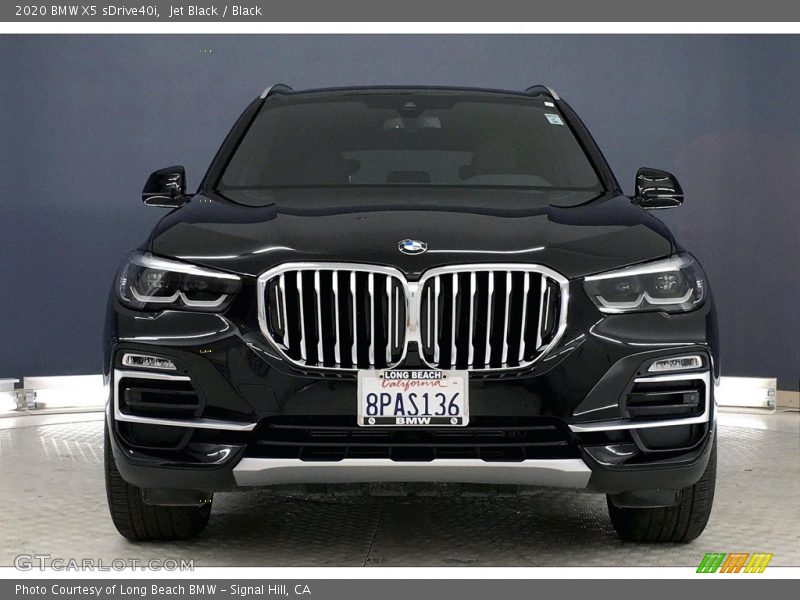 Jet Black / Black 2020 BMW X5 sDrive40i