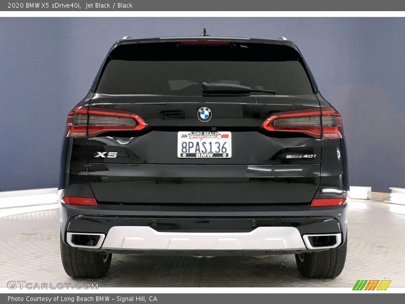 Jet Black / Black 2020 BMW X5 sDrive40i