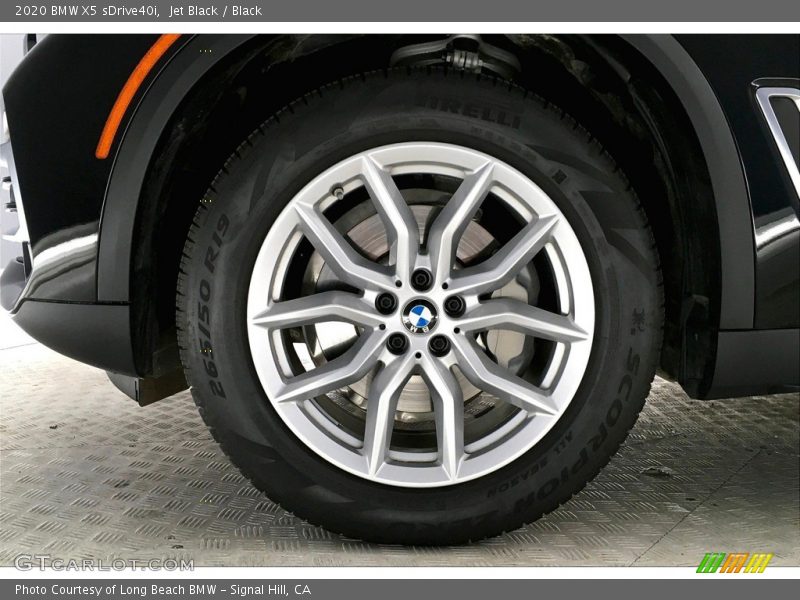 Jet Black / Black 2020 BMW X5 sDrive40i