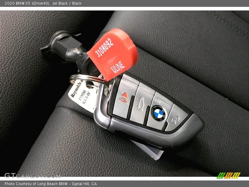 Jet Black / Black 2020 BMW X5 sDrive40i
