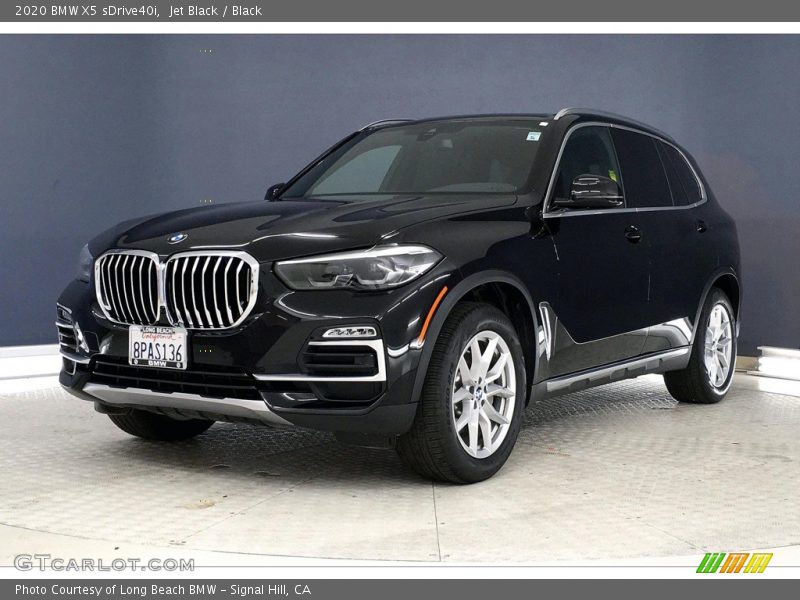 Jet Black / Black 2020 BMW X5 sDrive40i