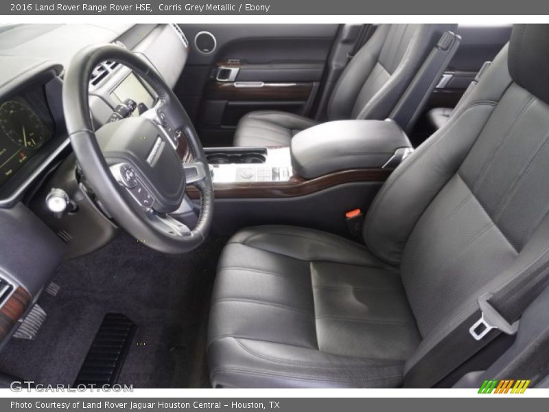 Front Seat of 2016 Range Rover HSE