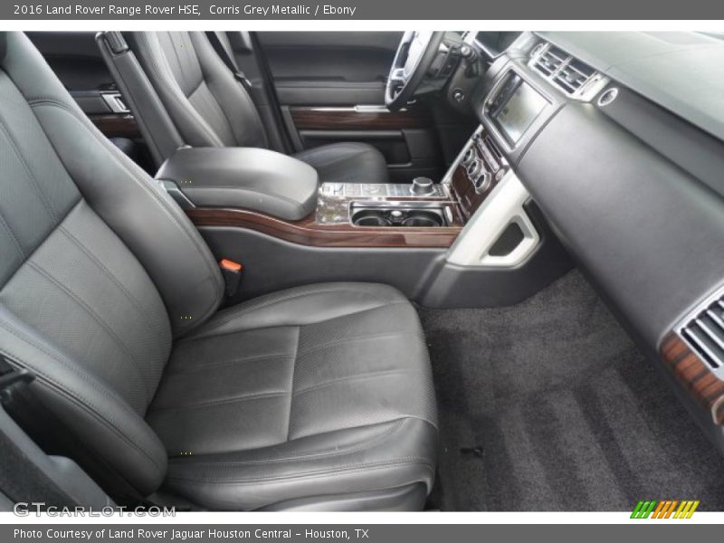 Front Seat of 2016 Range Rover HSE