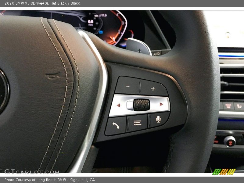 Jet Black / Black 2020 BMW X5 sDrive40i